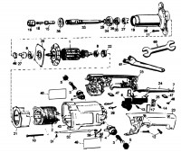 DeWalt DW888 Die Grinder TYPE 1 Spare Parts
